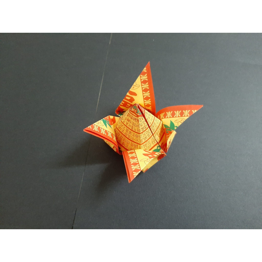 *菩提葉紙藝* (003) 壽桃   敬神/禮佛/神明生日/祝壽/福祿延壽經文紙-細節圖4