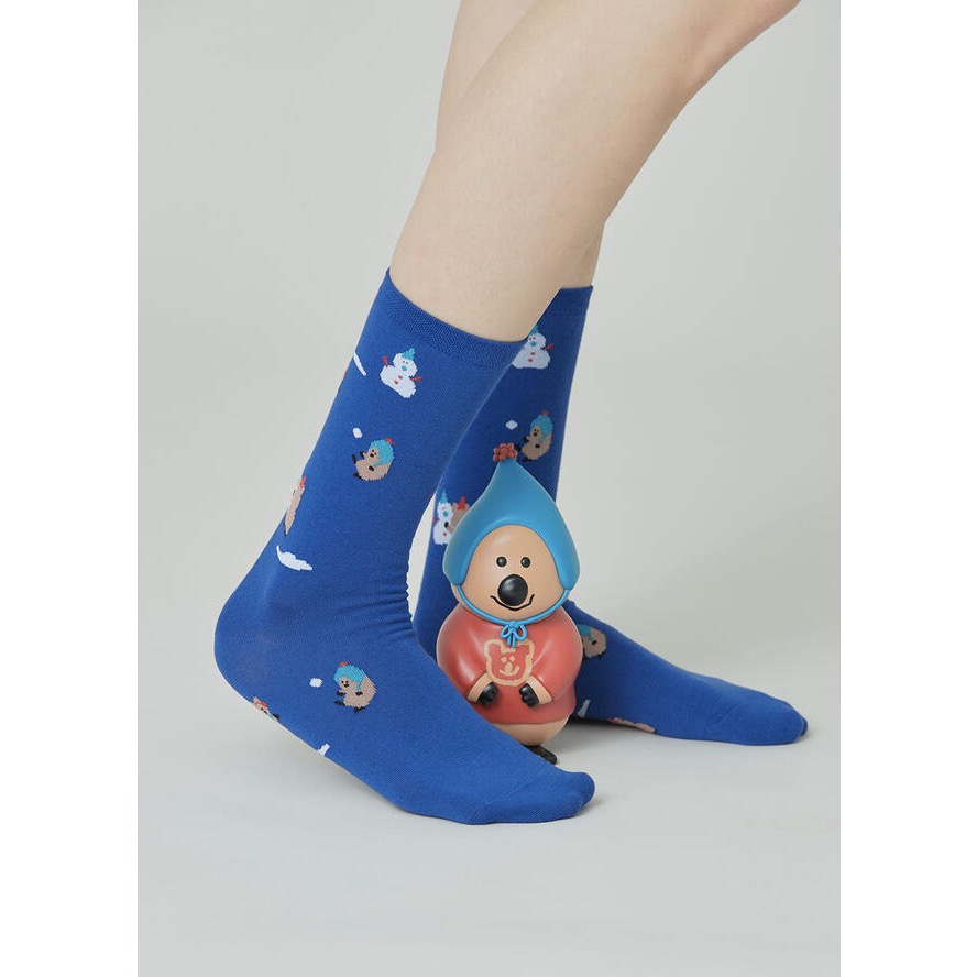 𝗣𝗲𝗻𝗻𝘆 𝗦𝘁𝘂𝗱𝗶𝗼韓國文創🇰🇷Quokka袋鼠玩雪襪子(3款)✔預購 ✈ 韓國襪子 長襪-細節圖7