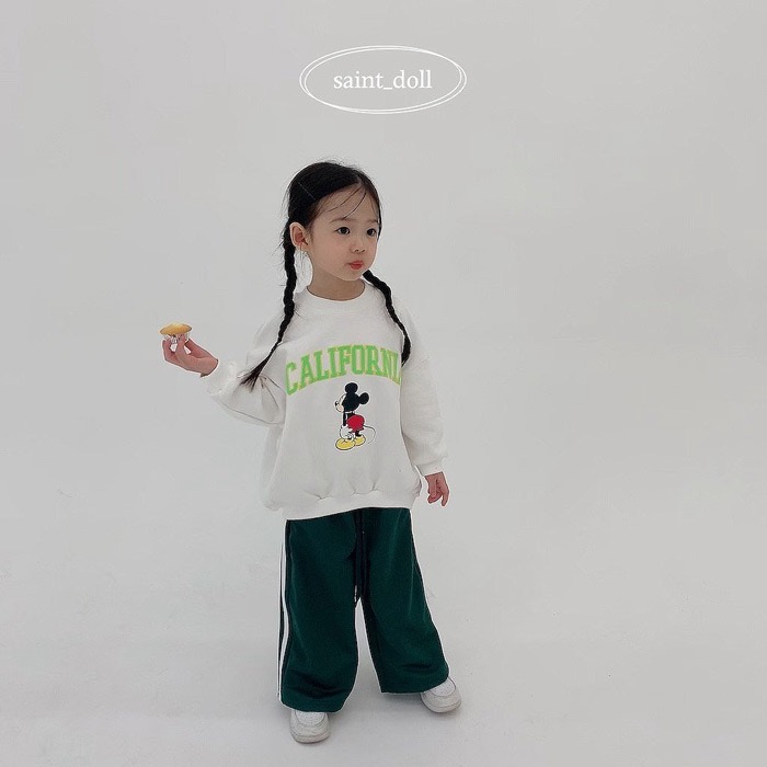 𝗣𝗲𝗻𝗻𝘆 𝗦𝘁𝘂𝗱𝗶𝗼韓國童裝🇰🇷韓國saint doll迪士尼米奇親子衛衣✔️春｜預購-細節圖4