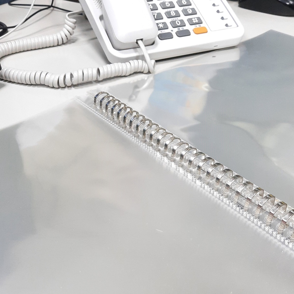 EZ防滑資料袋 A3 11孔/40孔10入（加厚型）透明資料袋 內頁資料袋 內頁袋 A3資料袋-細節圖5