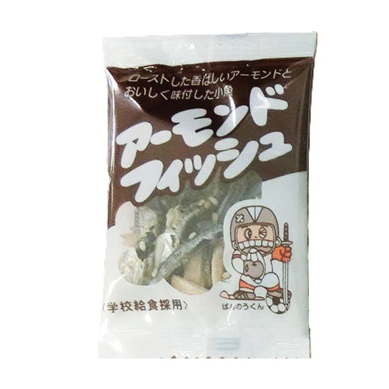 【文文嚴選】日本藤澤杏仁小魚乾7g 10入 鈣質 25/510/23效期 有中文標示-細節圖4