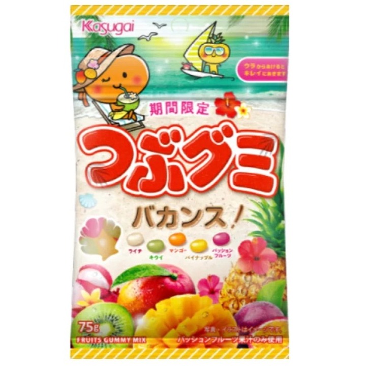 【文文嚴選】新效期 春日井雷根糖75g 濃厚水果口味 有中文標示-規格圖6