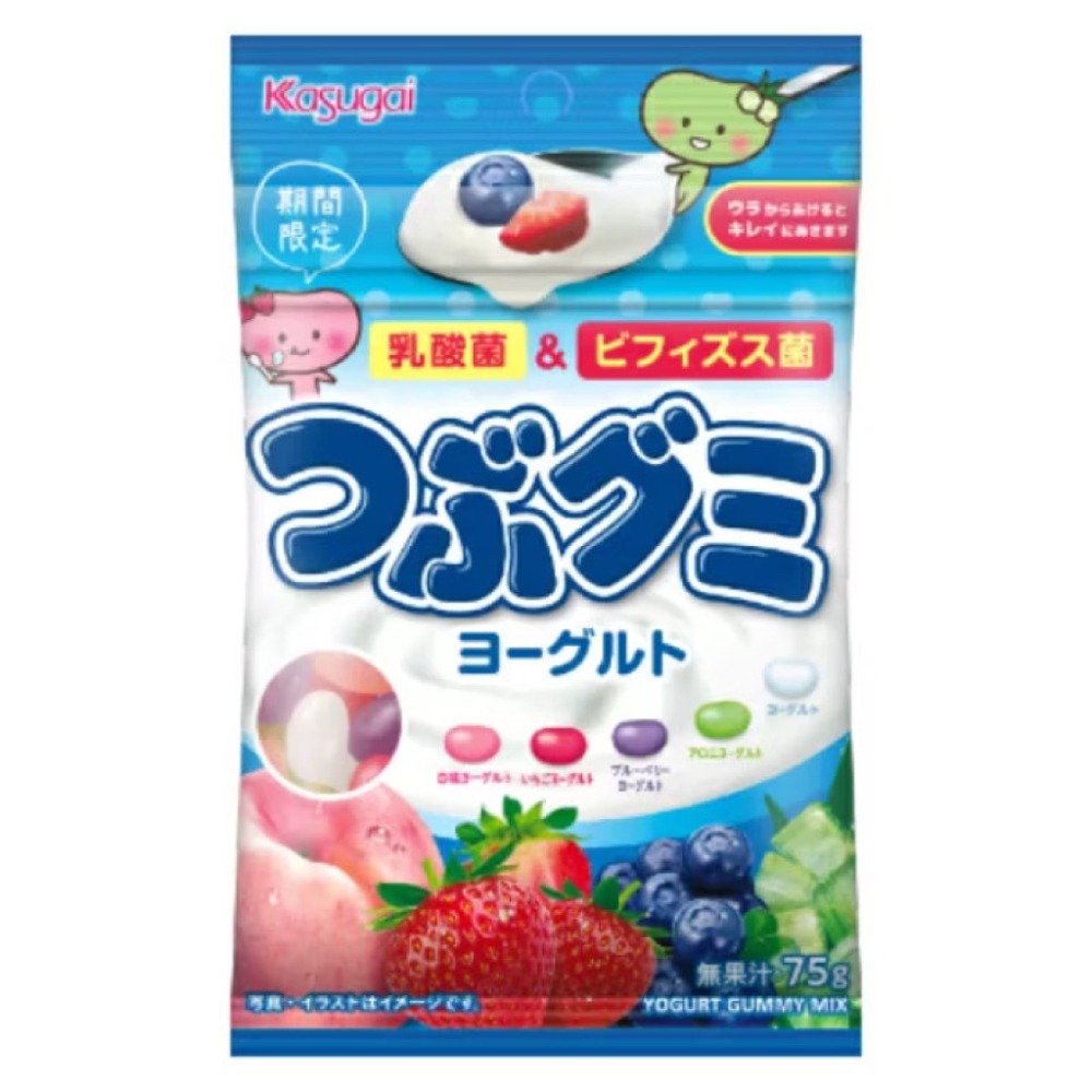 【文文嚴選】新效期 春日井雷根糖75g 濃厚水果口味 有中文標示-規格圖6
