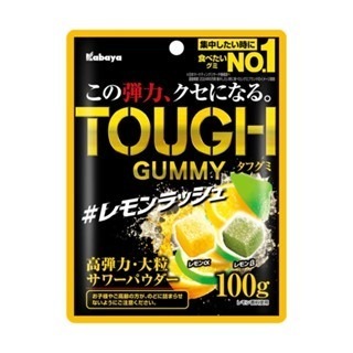 【文文嚴選】Kabaya TOUGH超彈力軟糖100g 檸檬 葡萄 有中文標示-細節圖3