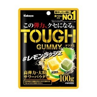 【文文嚴選】Kabaya TOUGH超彈力軟糖100g 檸檬 葡萄 有中文標示-規格圖3