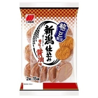 【文文嚴選】日本越後樽燒米果 醬油 芝麻 旨鹽 新瀉米果 有中文標示-規格圖5