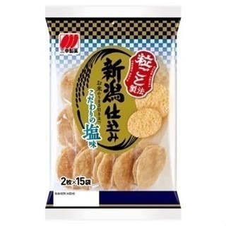 【文文嚴選】日本越後樽燒米果 醬油 芝麻 旨鹽 新瀉米果 有中文標示-規格圖5