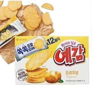 【文文嚴選】ORION韓國洋芋片大盒12入 原味 起司 洋葱 2026/10月效期 有中文標示-規格圖4