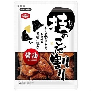 【文文嚴選】龜田製菓 技醬油米果120g 醬油味 辣味 有中文標示-細節圖4