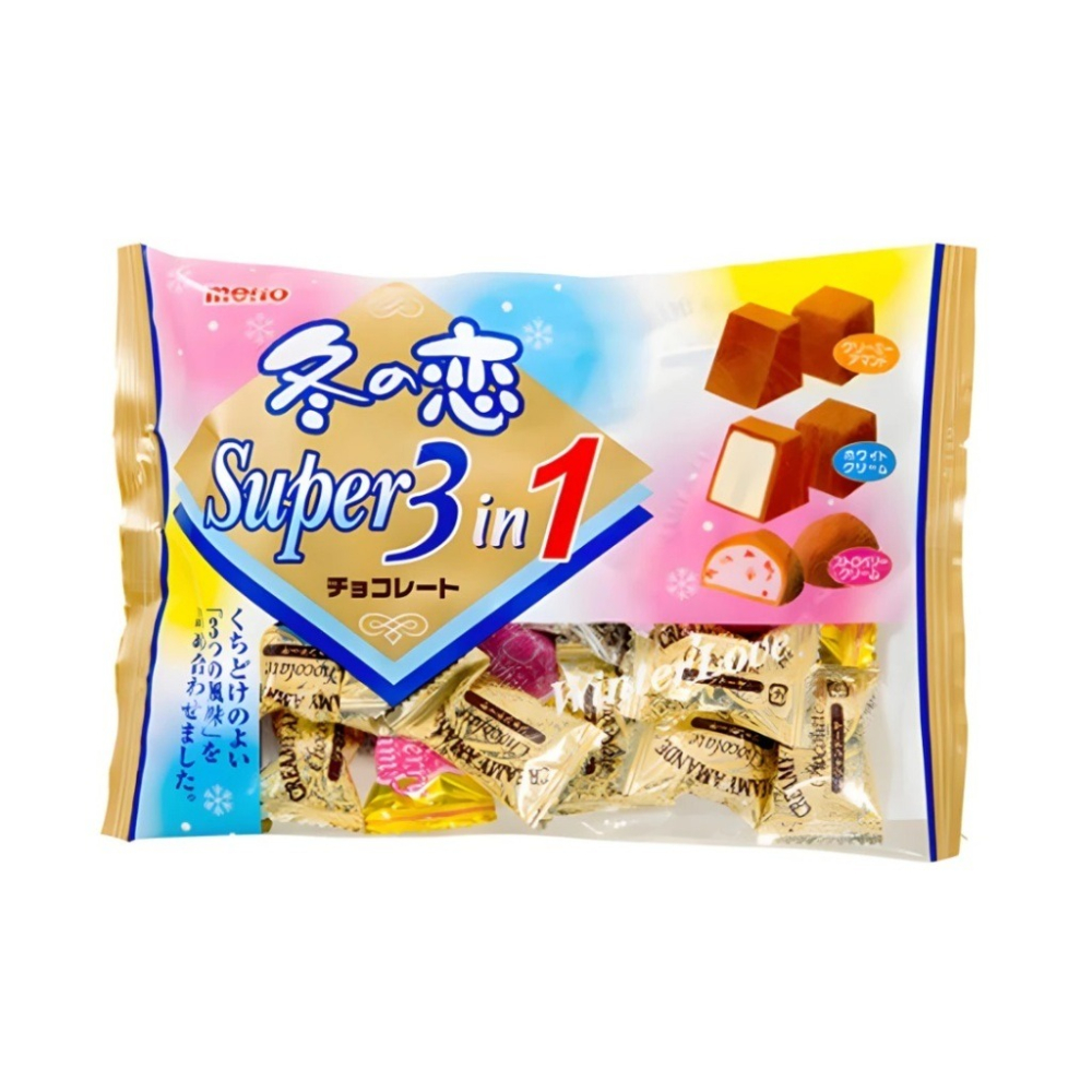 【文文嚴選】冬季限定meito巧克力 粉狀原味 三合一 Takaoka生巧克力-細節圖3