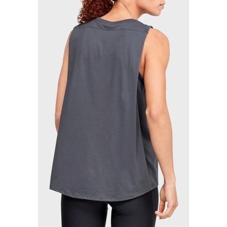 【鳥日子】現貨 L 出清 女 UA Project Rock Aloha運動 背心 深灰 1355713-012-細節圖3