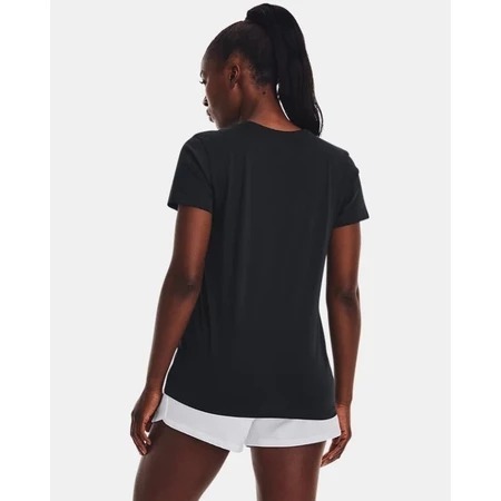 【鳥日子】特價 女 UNDER ARMOUR UA Sportstyle 運動 短袖 上衣 黑色 1356305-001-細節圖2