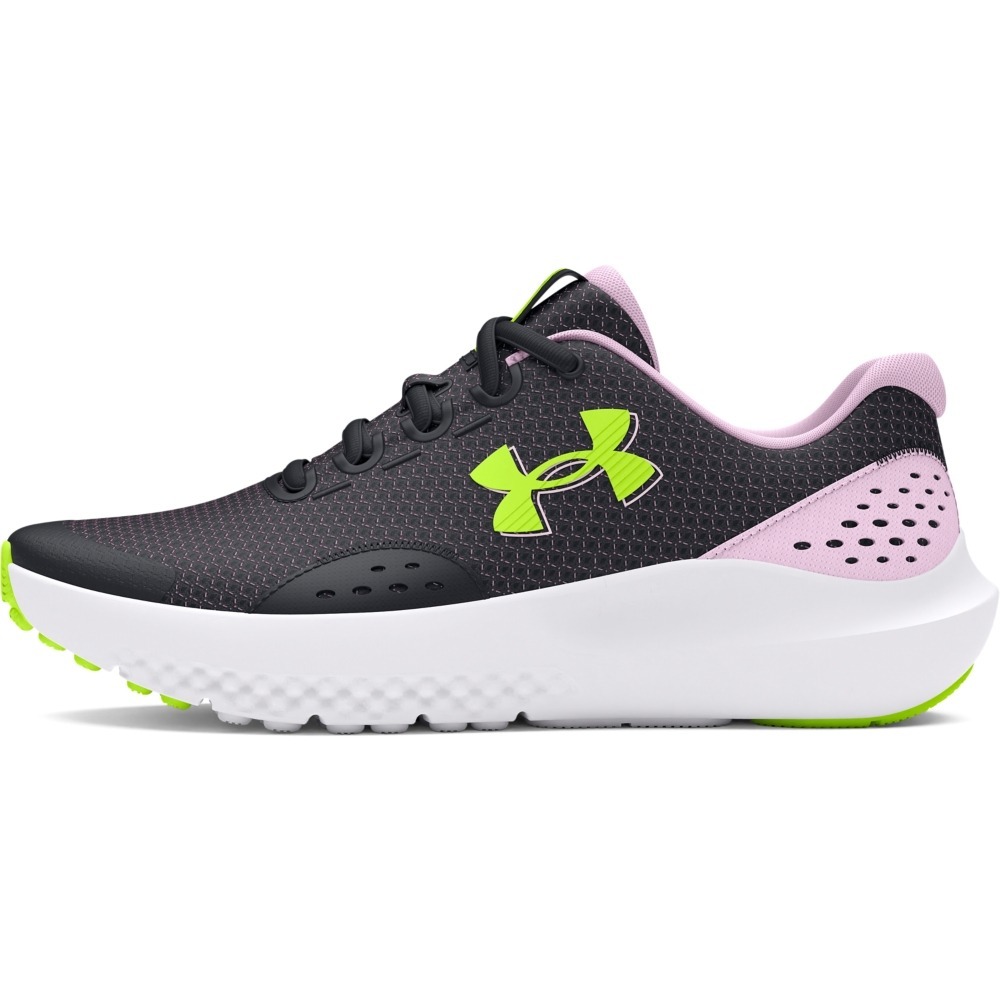 【鳥日子】UNDER ARMOUR UA 女童 Surge 4 慢跑鞋 運動鞋 3027108-001」-細節圖2