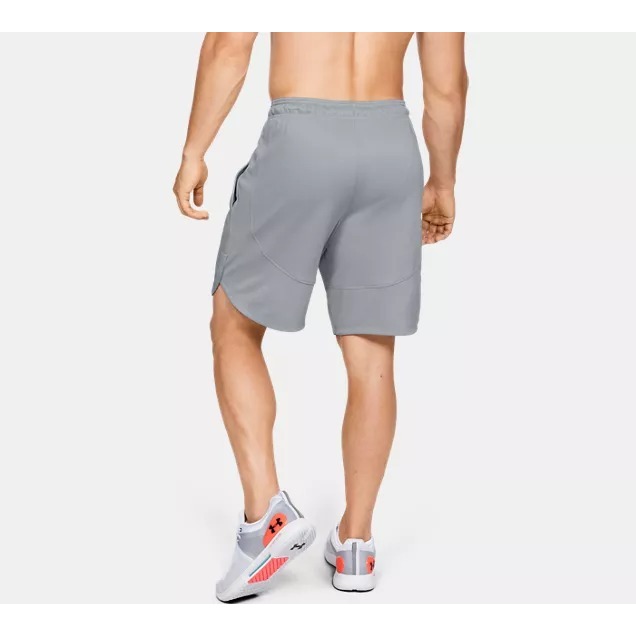 【鳥日子】現貨 出清 UNDER ARMOUR UA Knit Performance 訓練 短褲 灰色 1351641-細節圖2