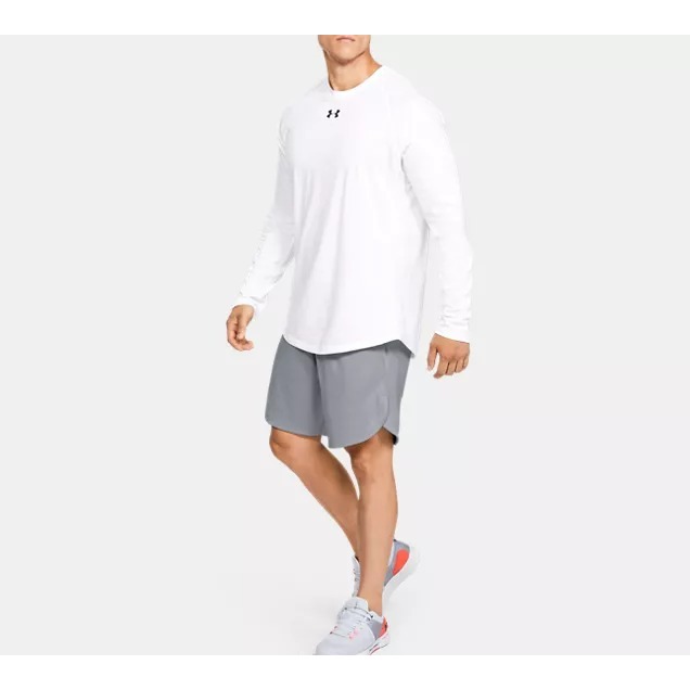 【鳥日子】現貨 出清 UNDER ARMOUR UA Knit Performance 訓練 短褲 灰色 1351641-細節圖3