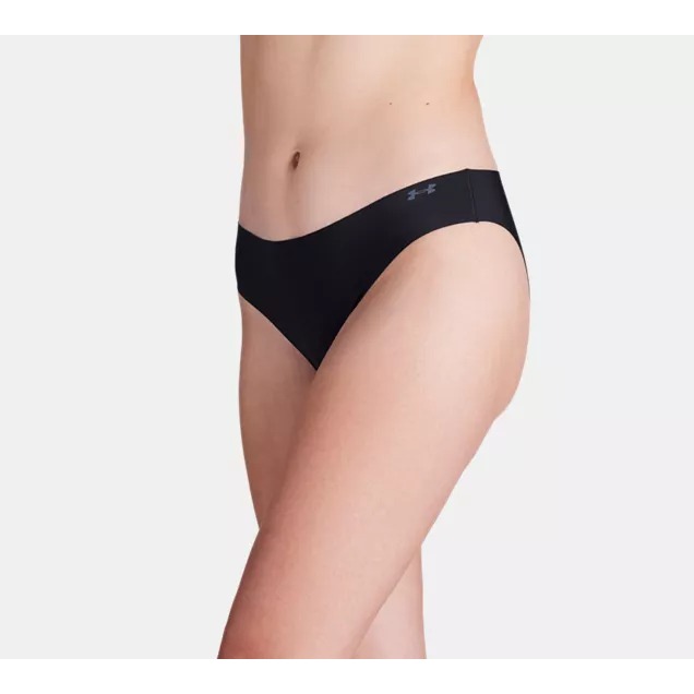 【鳥日子】現貨 出清 S 1383897-001女 UA UnderArmour 比基尼 運動 三角褲(3入)  黑色-細節圖3