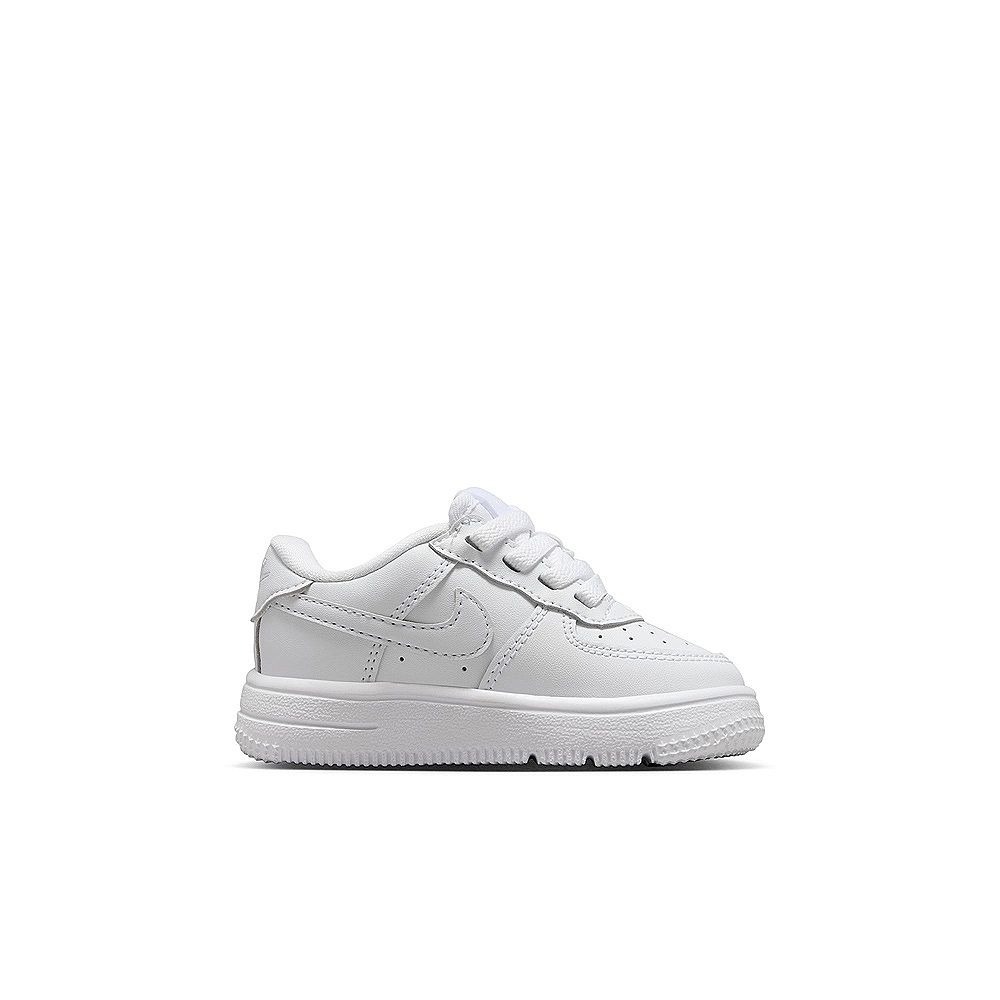 【鳥日子】 童鞋 小童 Nike Air FORCE 1 LOW EASYON 全白 魔鬼氈 運動鞋 IH4491-細節圖3