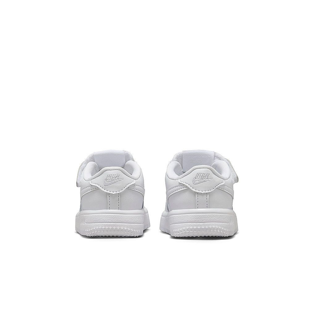 【鳥日子】 童鞋 小童 Nike Air FORCE 1 LOW EASYON 全白 魔鬼氈 運動鞋 IH4491-細節圖5