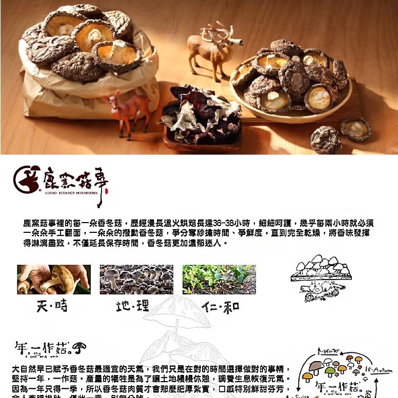 鹿窯乾香菇-細節圖3