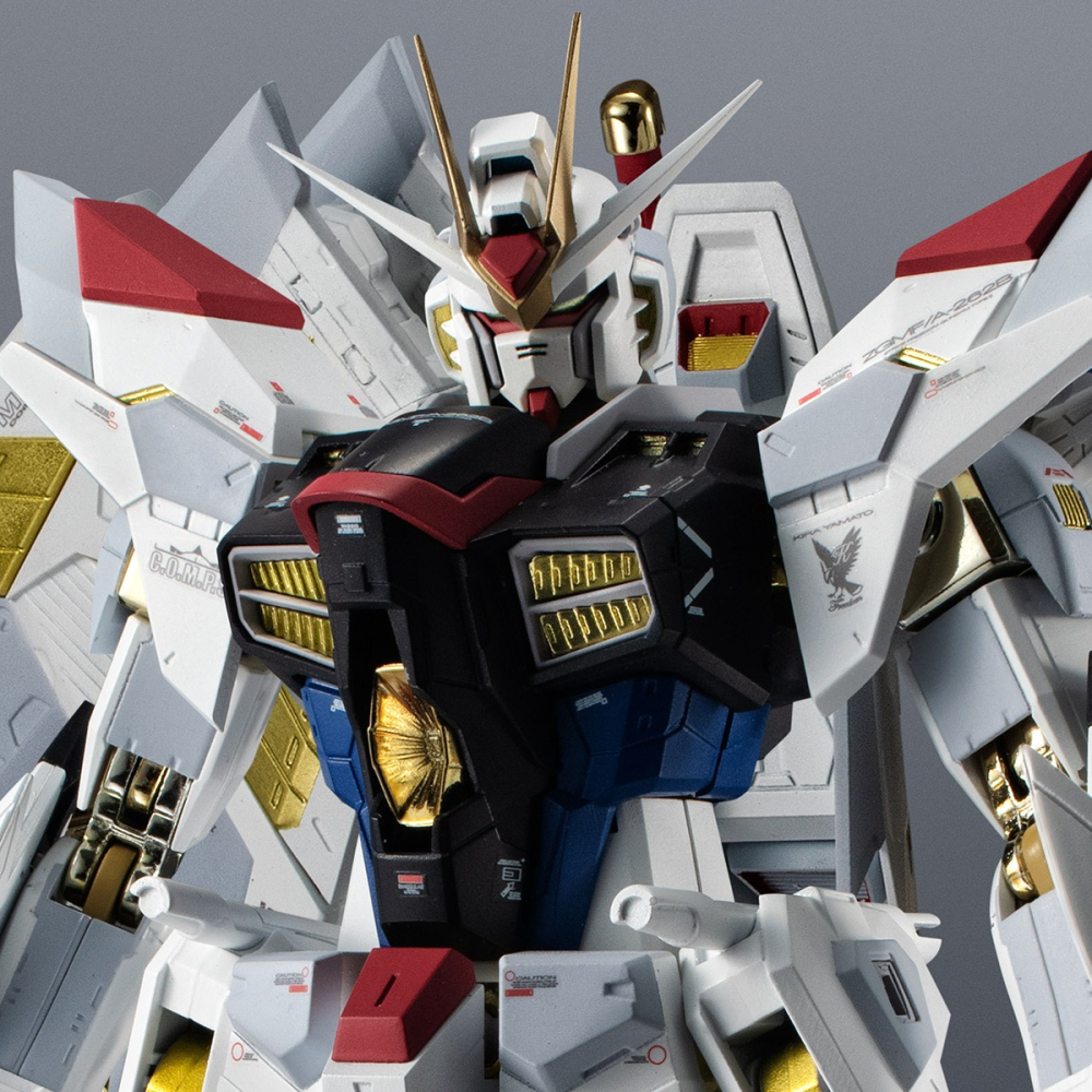 預購7月 CHOGOKIN MIGHTY STRIKE FREEDOM GUNDAM 全能攻擊自由鋼彈-細節圖3