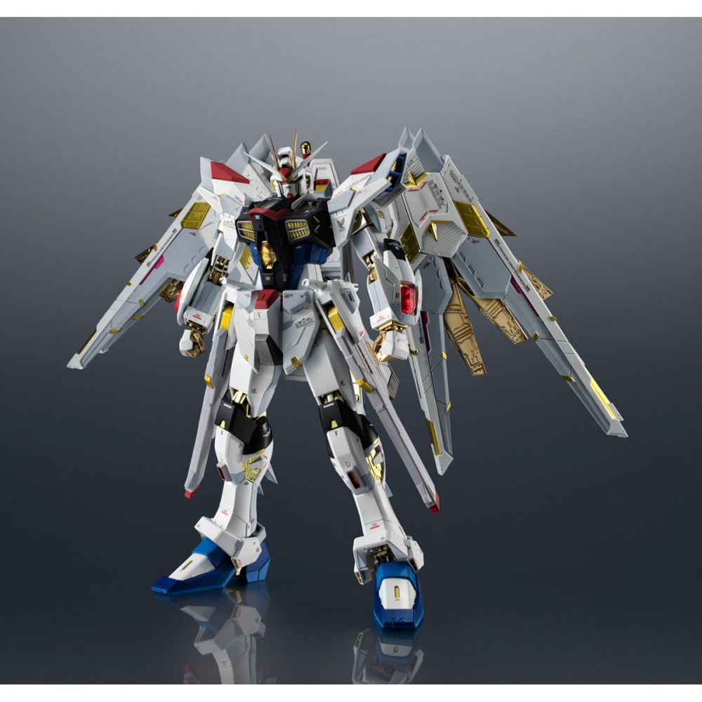 預購7月 CHOGOKIN MIGHTY STRIKE FREEDOM GUNDAM 全能攻擊自由鋼彈-細節圖4