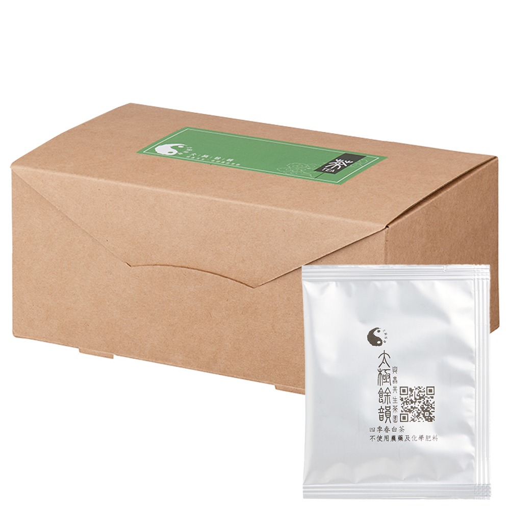 太極餘韻  翠玉白茶茶包30入/盒-1入