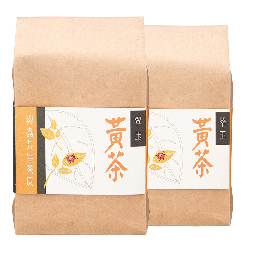 太極餘韻 翠玉黃茶原葉75公克--2入