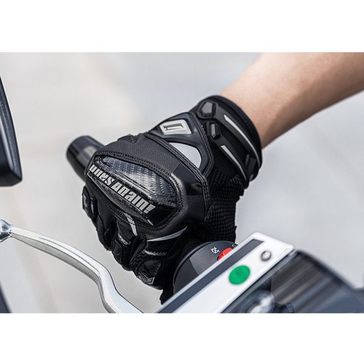 現貨 全季型半皮手套 MG04 手套 可觸控 防摔 碳纖 真皮 透氣 硬式 護具 透氣布 夏季 冬季-細節圖8
