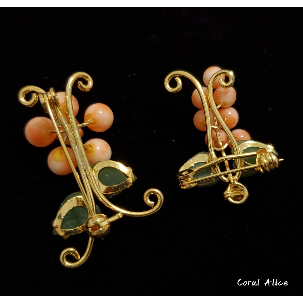 🌟Coral珊寶手作-天然深水珊瑚別針 CO3P2-502-細節圖4