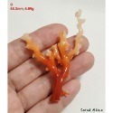 🌟Coral珊寶手作-天然阿卡珊瑚自然枝(無打孔已拋光) 65.2-80.9mm CO2P1-160-規格圖11