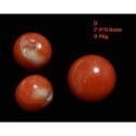 🌟Coral珊寶手作-天然阿卡珊瑚/momo珊瑚圓珠裸石 7.1-9.8mm CO2P1-111-規格圖11
