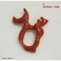 🌟Coral珊寶手作-天然沙丁珊瑚/紅珊瑚自然枝(無孔) 28.6-49.4mm CO2P1-206-規格圖10