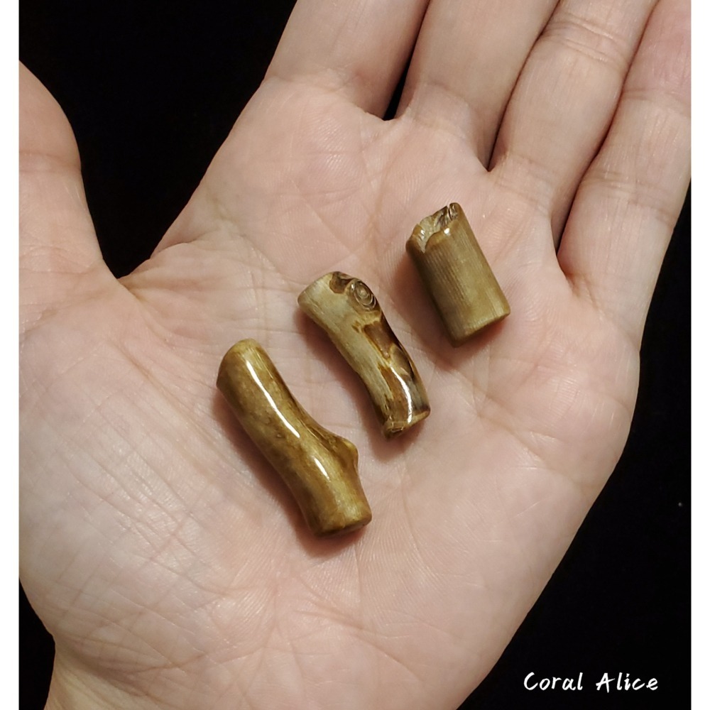 🌟Coral珊寶手作-天然夏威夷金珊瑚自然枝(無孔) CO2P1-113-細節圖5