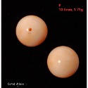 🌟Coral珊寶手作-天然深水珊瑚圓珠(半孔) 8.6-12.0mm CO2P1-963-規格圖10