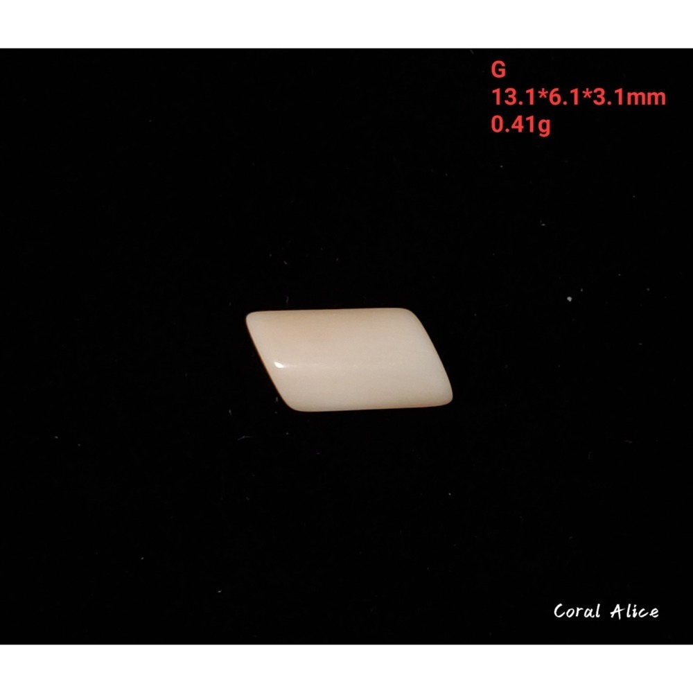 🌟Coral珊寶手作-天然珊瑚手工雕刻造型裸石 CO2P1-998-規格圖10