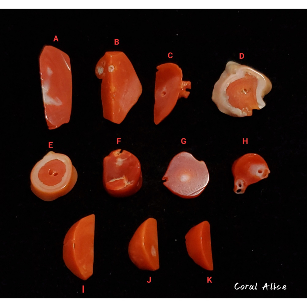 🌟Coral珊寶手作-天然阿卡珊瑚塊裸石(無孔) CO2P1-279-細節圖4