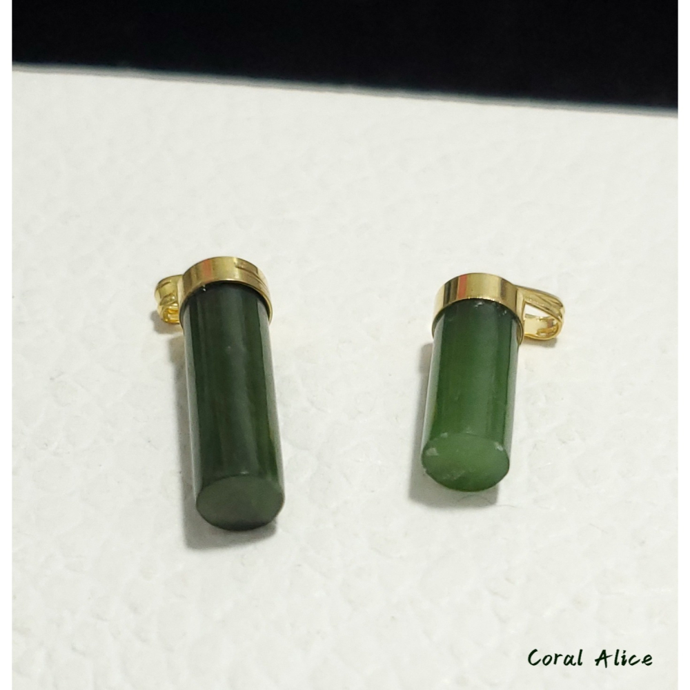 🌟Coral珊寶手作-天然臺灣豐田玉造型項墜 JD2P1-801-細節圖2