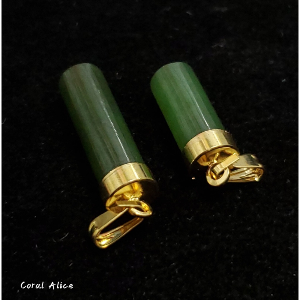 🌟Coral珊寶手作-天然臺灣豐田玉造型項墜 JD2P1-801-細節圖4