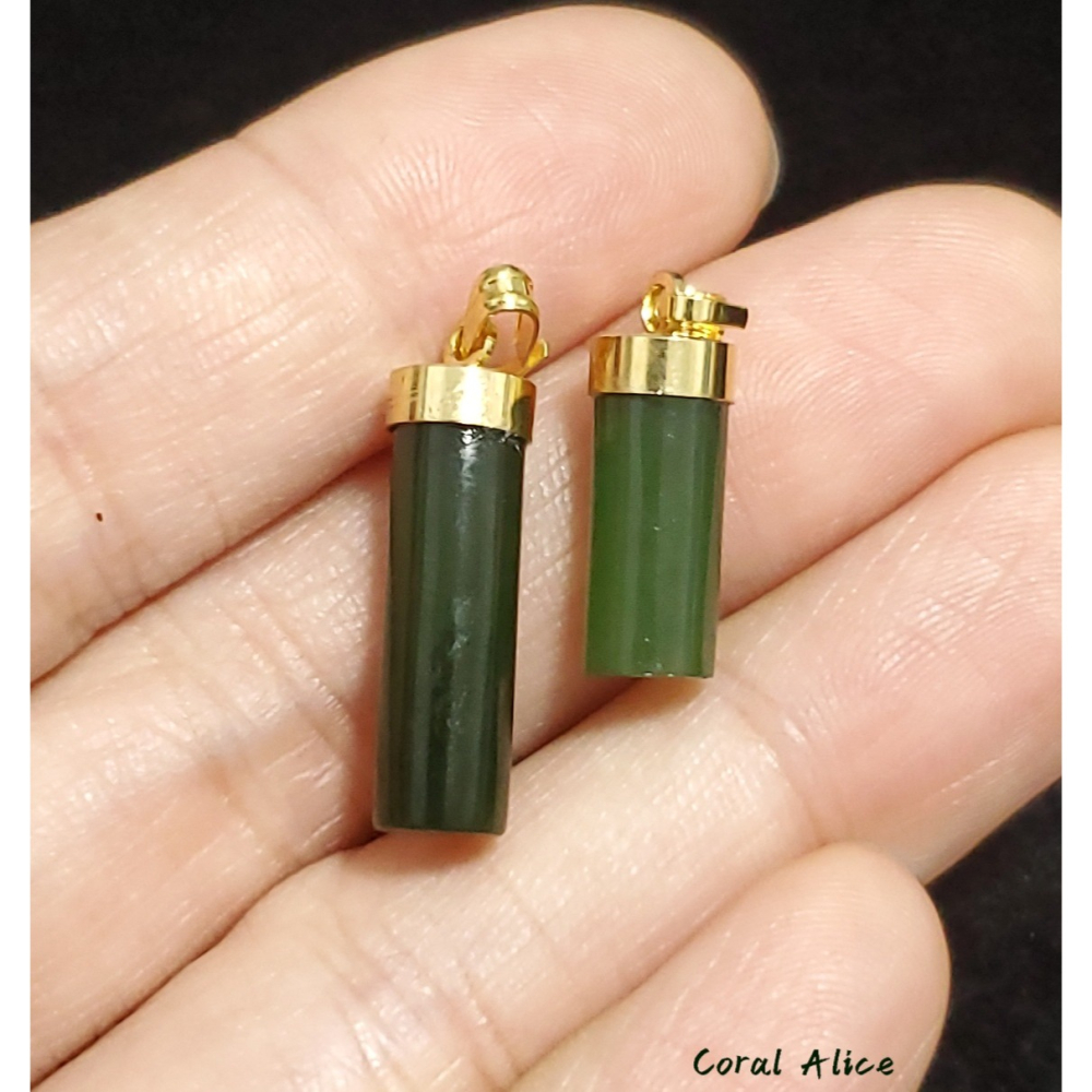 🌟Coral珊寶手作-天然臺灣豐田玉造型項墜 JD2P1-801-細節圖7