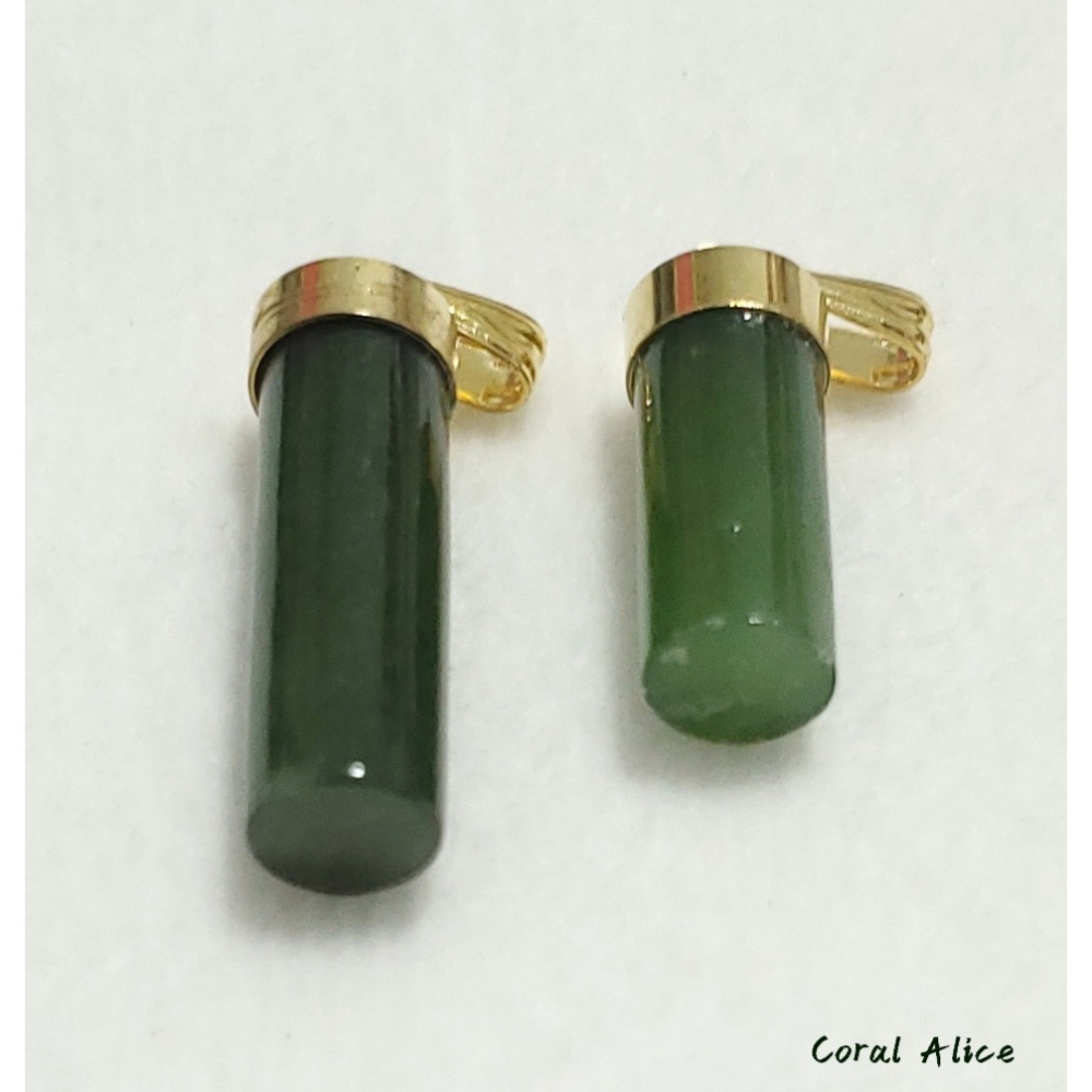 🌟Coral珊寶手作-天然臺灣豐田玉造型項墜 JD2P1-801-細節圖9