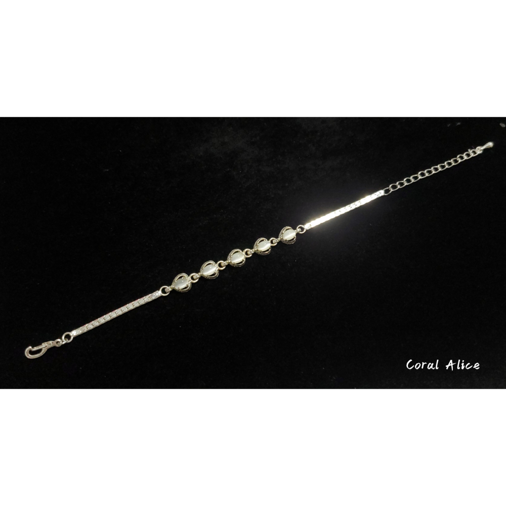 🌟Coral珊寶手作-天然白蝶貝造型手鍊 16+5cm SH3T1-501-細節圖3