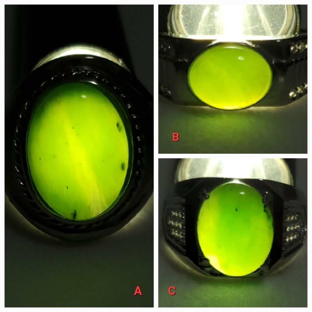 🌟Coral珊寶手作-天然臺灣豐田玉造型戒指 JD3P1-540-細節圖6