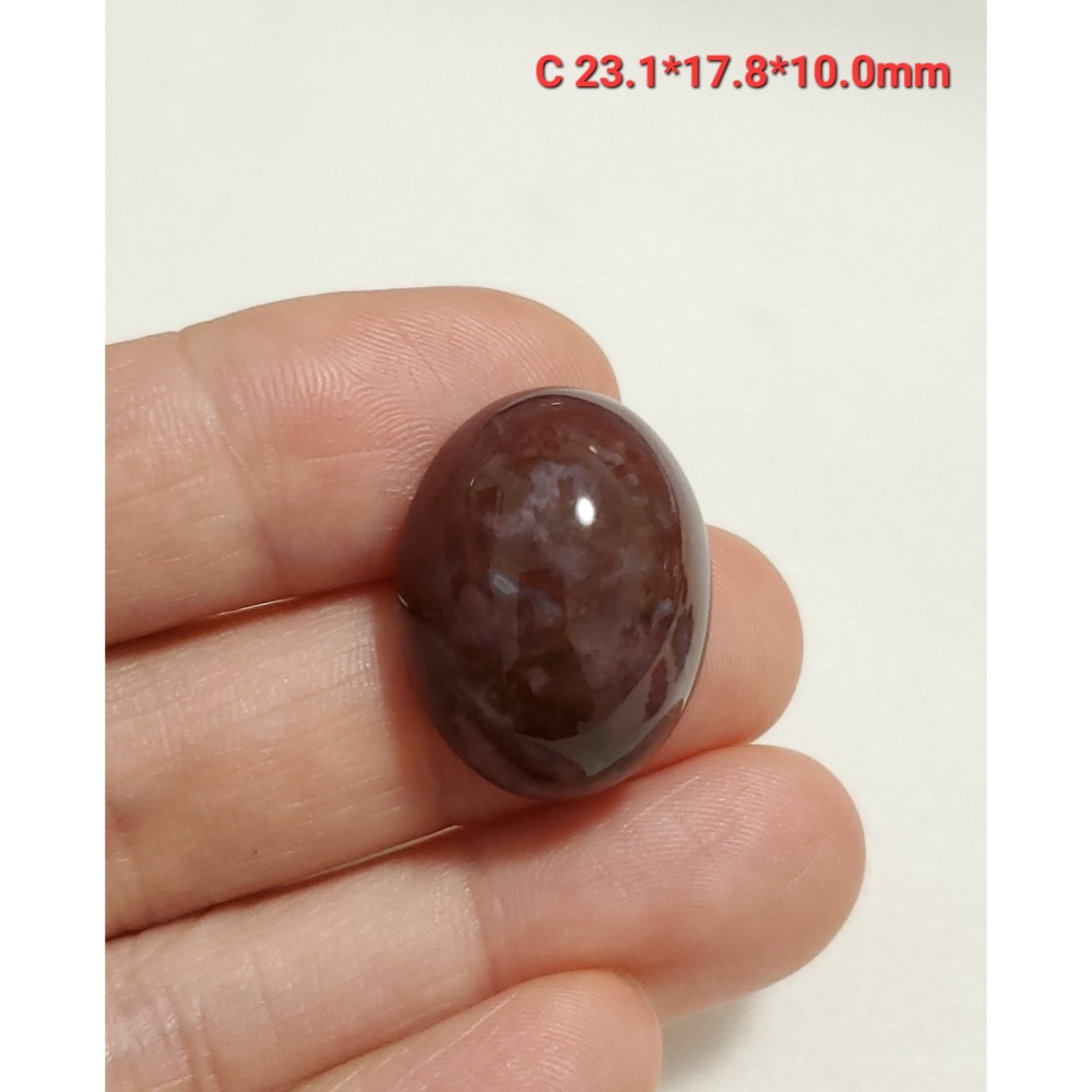 🌟Coral珊寶手作-天然臺灣東部/花東玉石(混合)蛋面裸石 AG2P1-568-規格圖11