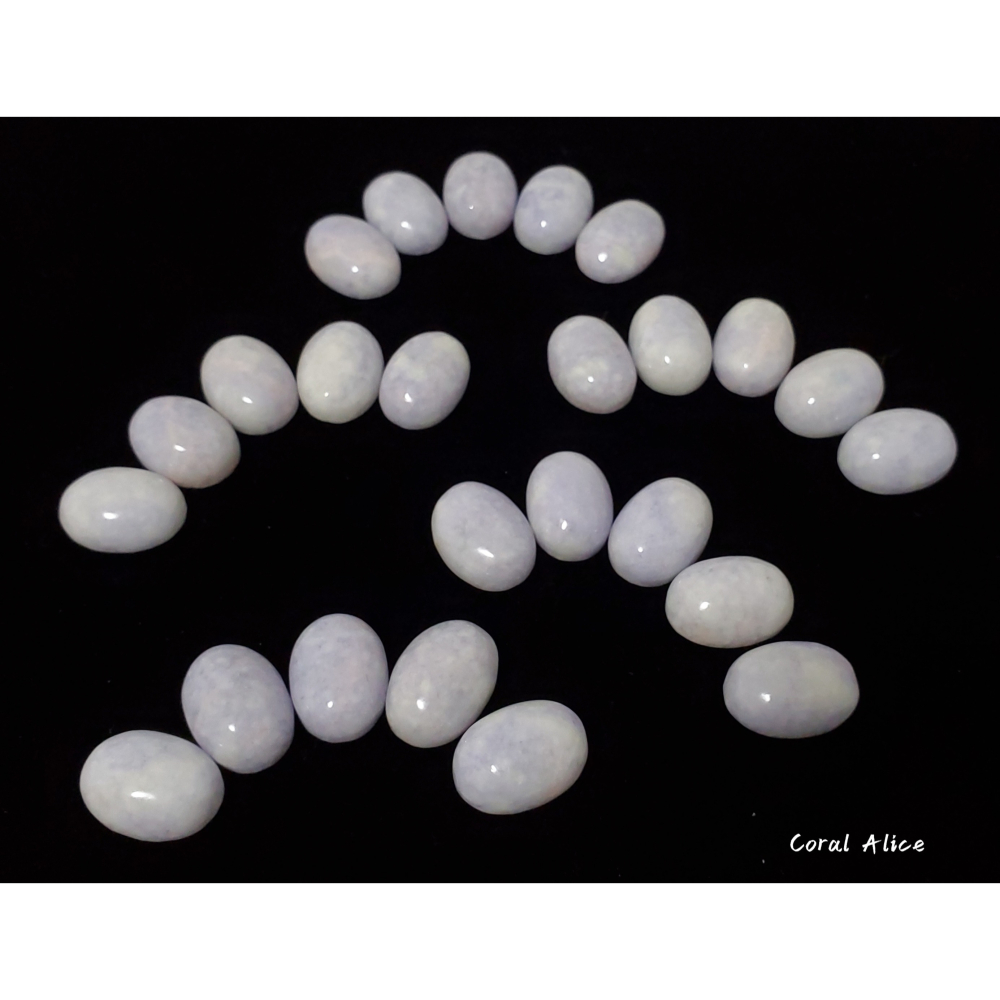 🌟Coral珊寶手作-天然紫羅蘭玉髓蛋面裸石 14*18*6.5mm AG2P1-541-細節圖2