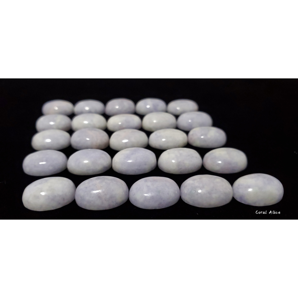 🌟Coral珊寶手作-天然紫羅蘭玉髓蛋面裸石 14*18*6.5mm AG2P1-541-細節圖4