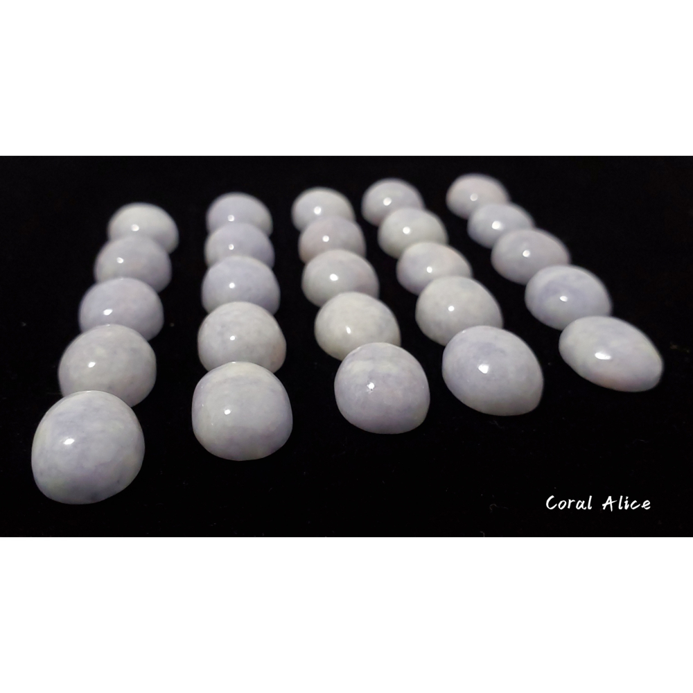 🌟Coral珊寶手作-天然紫羅蘭玉髓蛋面裸石 14*18*6.5mm AG2P1-541-細節圖5