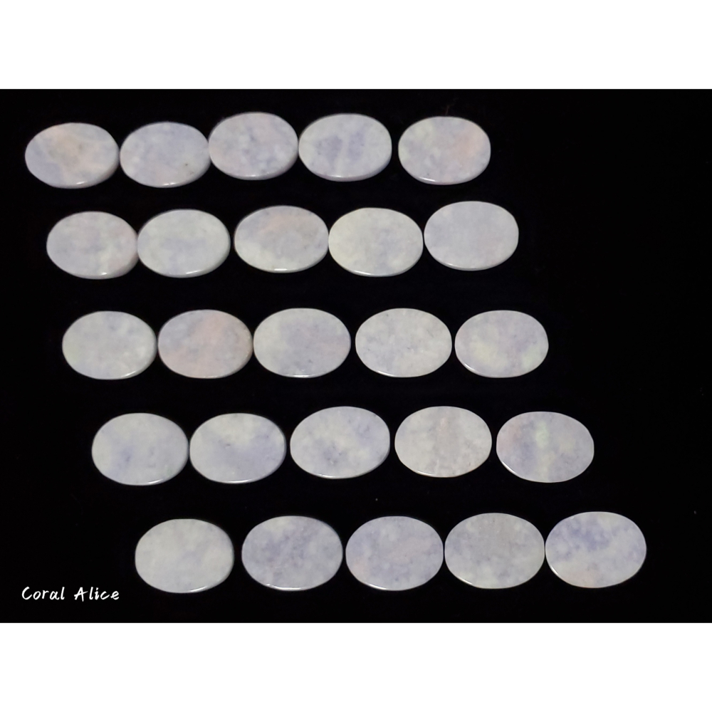 🌟Coral珊寶手作-天然紫羅蘭玉髓蛋面裸石 14*18*6.5mm AG2P1-541-細節圖6