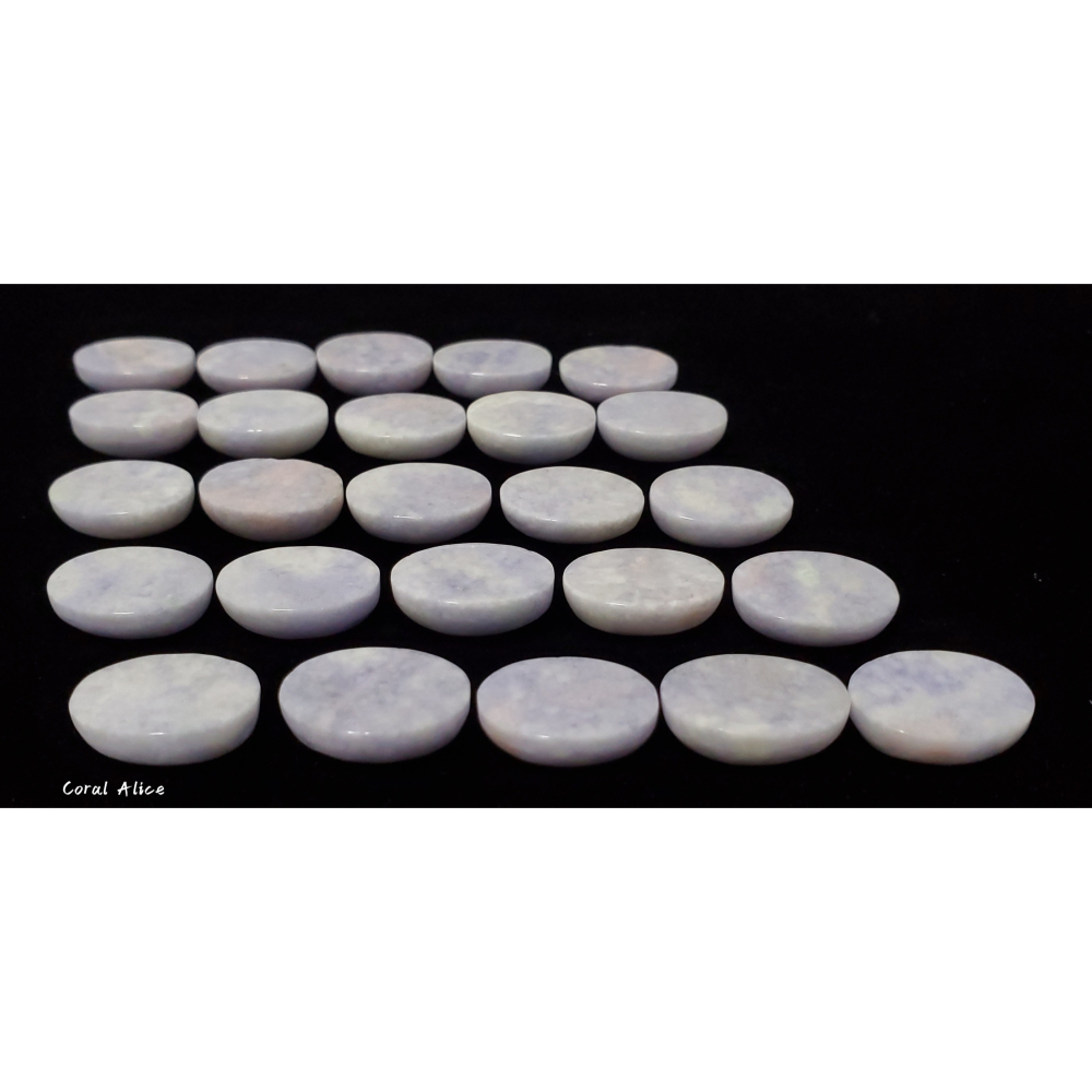 🌟Coral珊寶手作-天然紫羅蘭玉髓蛋面裸石 14*18*6.5mm AG2P1-541-細節圖7