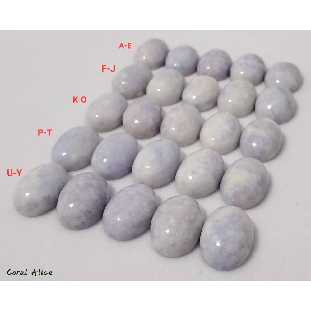 🌟Coral珊寶手作-天然紫羅蘭玉髓蛋面裸石 14*18*6.5mm AG2P1-541-細節圖9