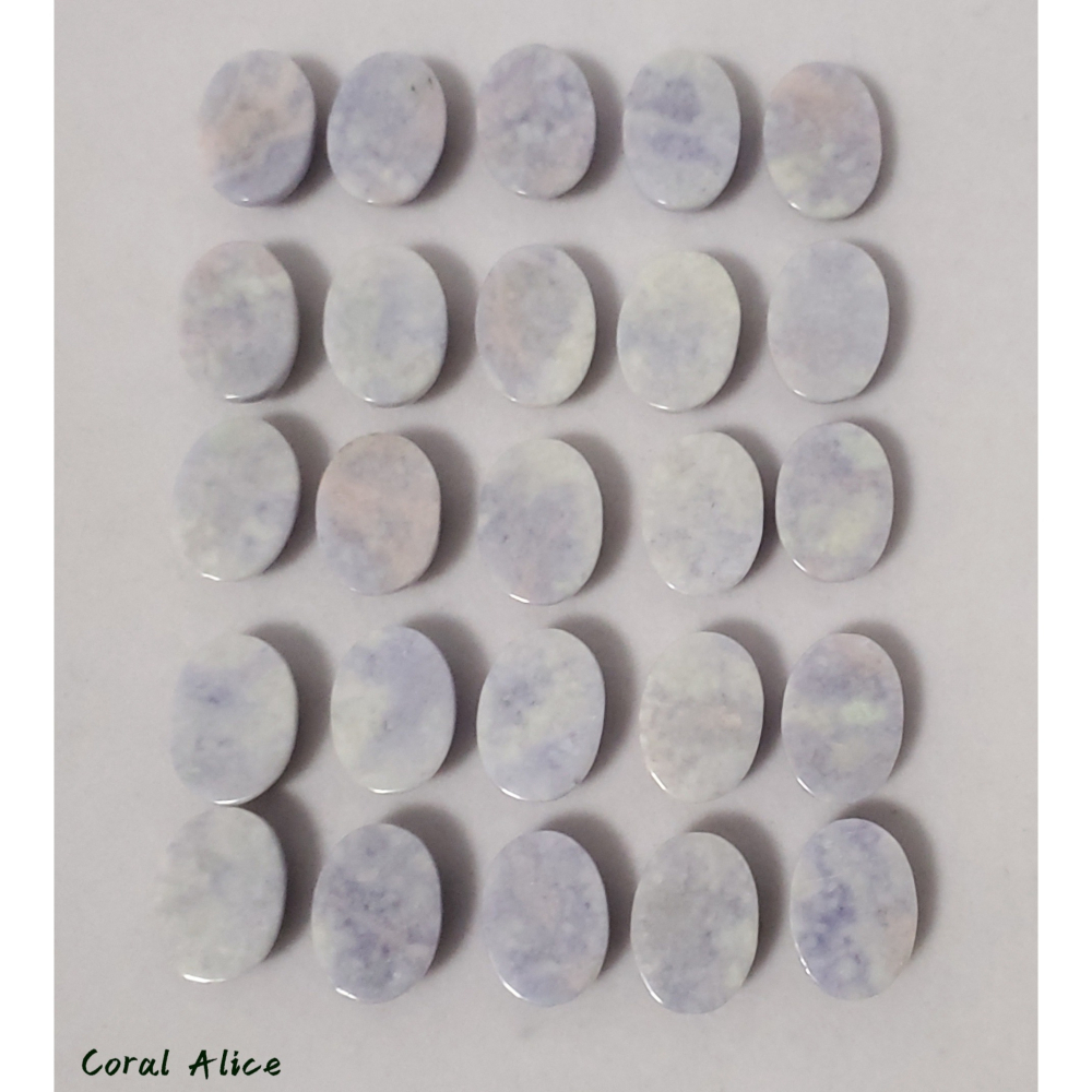🌟Coral珊寶手作-天然紫羅蘭玉髓蛋面裸石 14*18*6.5mm AG2P1-541-細節圖10